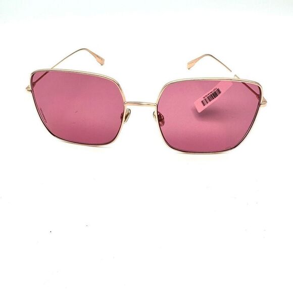 Christian Dior STELLAIRE 1 Gold/Violet (DDB/VC) Unisex Sunglasses New In Box - Picture 2 of 4